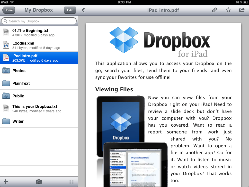 Dropbox  Ipad -  6