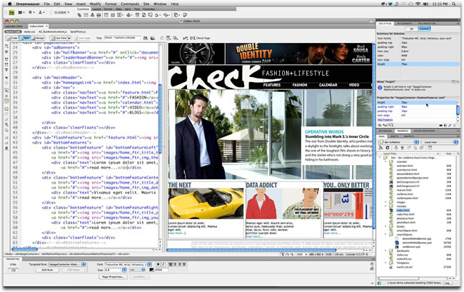 Adobe Dreamweaver  -  4
