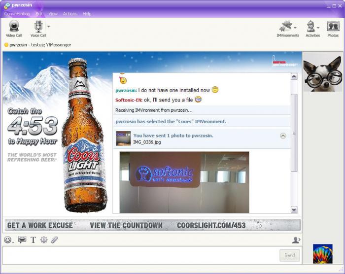 Yahoo Messenger   -  7